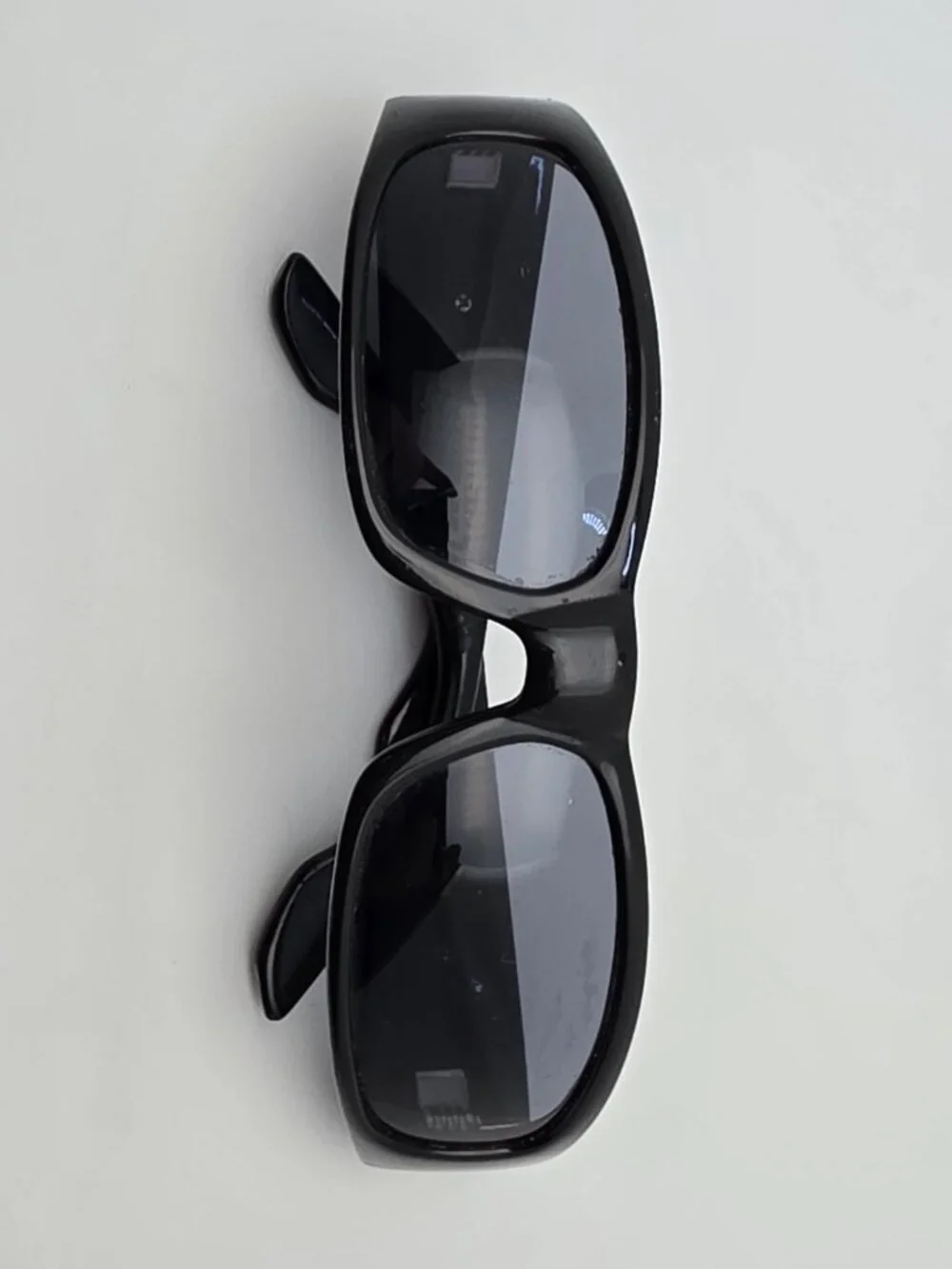 Black Flys Sonic Fly Shiny Black Frame Smoke Grey Lens Sunglasses w/ Case 60mm